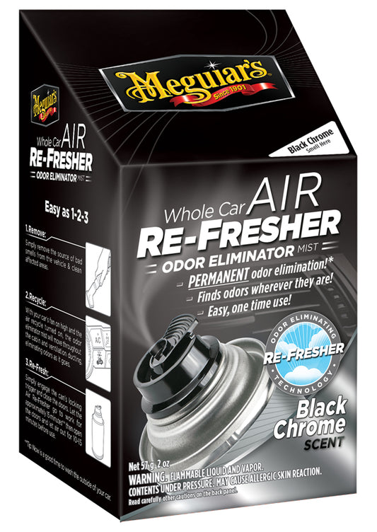 Meguiar's Refresher Odour Eliminator Black Chrome - 57g